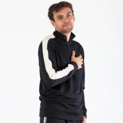 Pierre tape half zip
