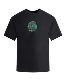 Printed dyed tee