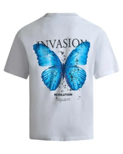 Printed dyed tee