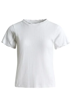 Puranine ss pointelle tee