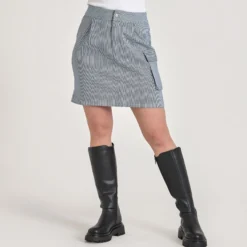 Purcasso pinstripe skirt