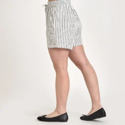 Purcathrine stripe shorts