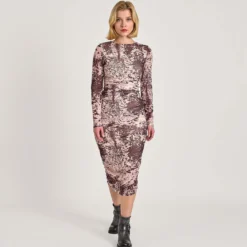 Purcindy mesh dress