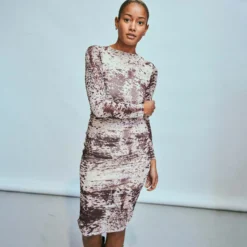 Purcindy mesh dress