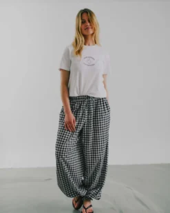 Sabine ss printed tee