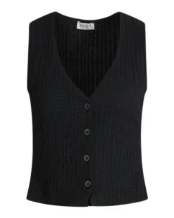 Sara crepe vest
