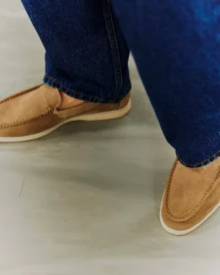 Suede loafer