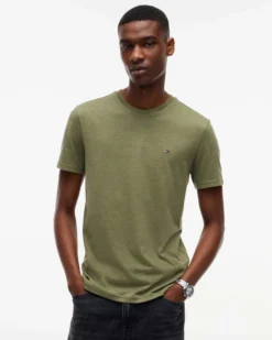 TJM XSLIM JASPE HTR TEE EXT