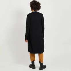 Viril long knit cardigan