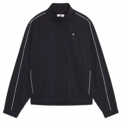Wwade crinkle track top